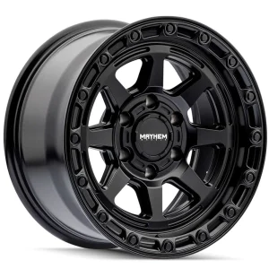 Mayhem – RIDGELINE – Black – 17″x8.5″ -6mm – Summer Wheels – 8306-7873MB